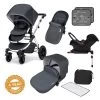 Ickle Bubba Stomp V4 All In One Isofix Travel System – Blueberry Chrome