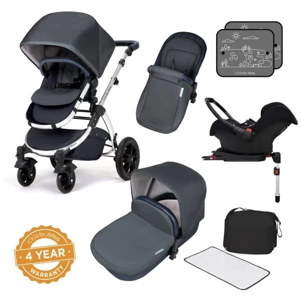 Ickle Bubba Stomp V4 All In One Isofix Travel System – Blueberry Chrome 3 Ickle Bubba Stomp V4 All In One Isofix Travel System – Blueberry Chrome