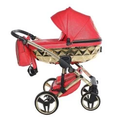 Junama Handcraft Fero 2 In 1 Pram – Ruby