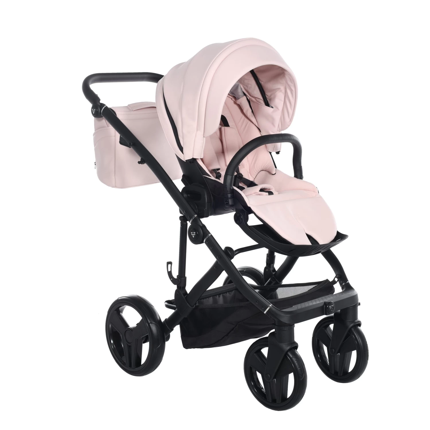 Junama Classic 2 In 1 Pram – Classic Pink 4 Junama Classic 2 In 1 Pram – Classic Pink - Image 2