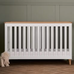 Orla Cot Bed – White With Oak 19 Orla Cot Bed – White With Oak -Baby Products Shop 5RFDC