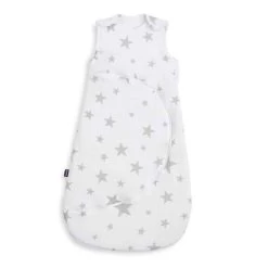 SnuzPouch Sleeping Bag Grey Star 6-18m – 1.0 Tog