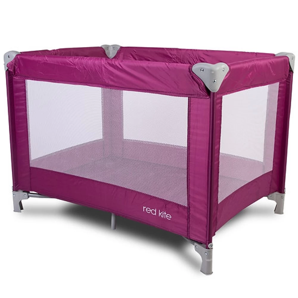 Red Kite Sleeptight Travel Cot – Raspberry 3 Red Kite Sleeptight Travel Cot – Raspberry