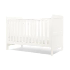 Mamas & Papas Hampden White 2 Piece Set With Mattress -Baby Products Shop 987ytgbn