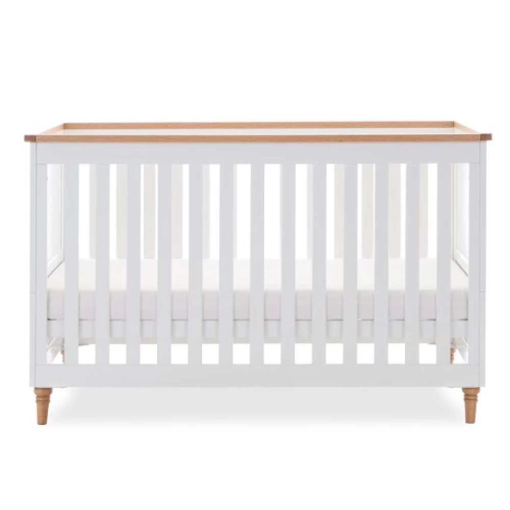 Orla Cot Bed – White With Oak 7 Orla Cot Bed – White With Oak - Image 5