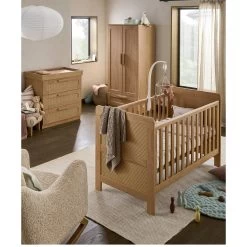 Mamas & Papas Esna 4 Piece Room Set/Mattress – Rattan