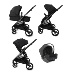 Estilo Bebe Otter I-Size Travel System – Midnight Black