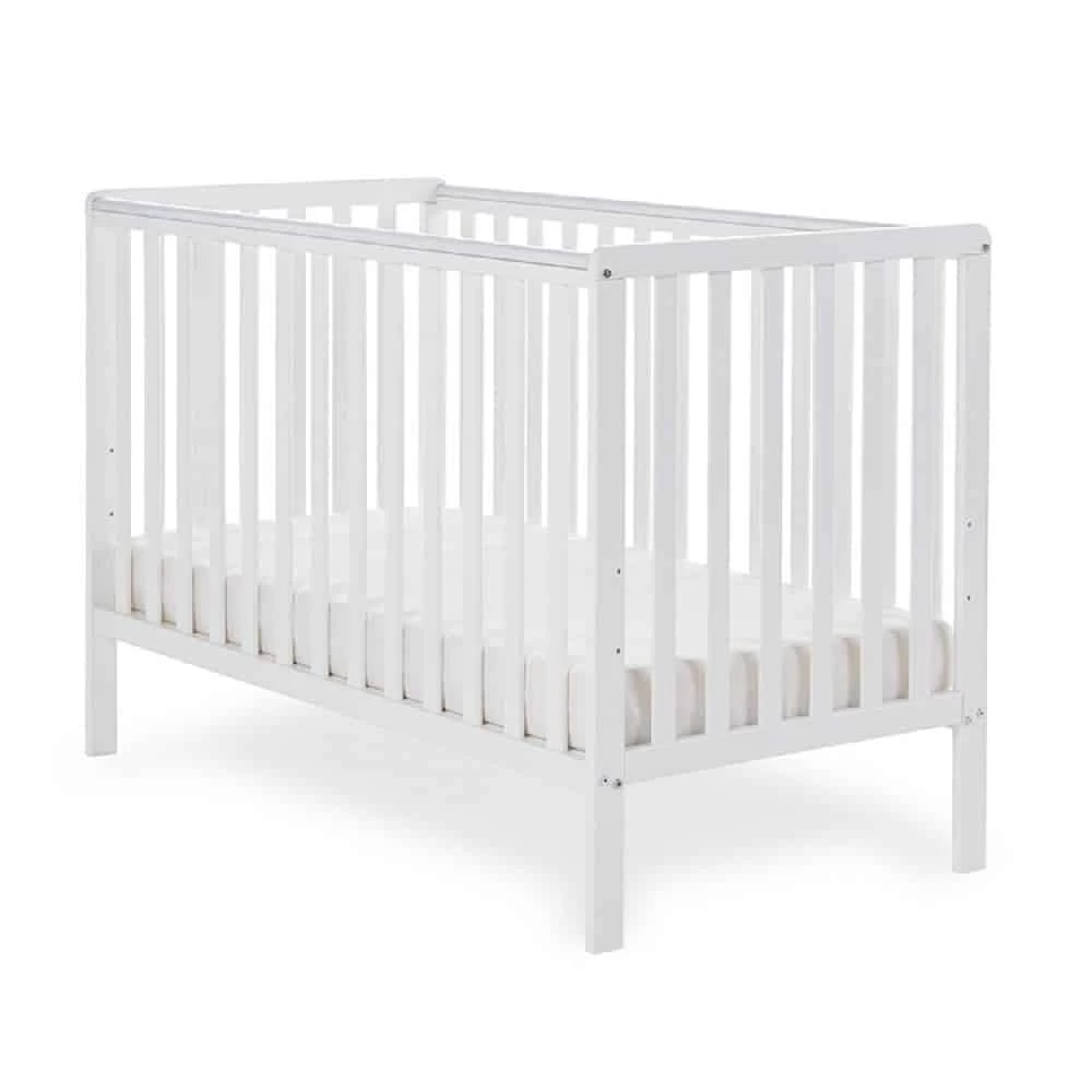 Obaby Bantam Cot White 4 Obaby Bantam Cot White - Image 2