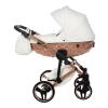 Junama Fluo Individual Pram – Satin White Rose Gold 1 Junama Fluo Individual Pram – Satin White Rose Gold -Baby Products Shop Junama Fluo Individual Pram Satin White Rose Gold