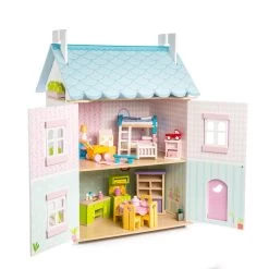 Baby Products Shop -Baby Products Shop Le Toy Van Blue Bird Cottage with furniture 2