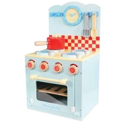 Le Toy Van Oven And Hob Blue With Pizza -Baby Products Shop Le Toy Van Oven and Hob Set Blue 1
