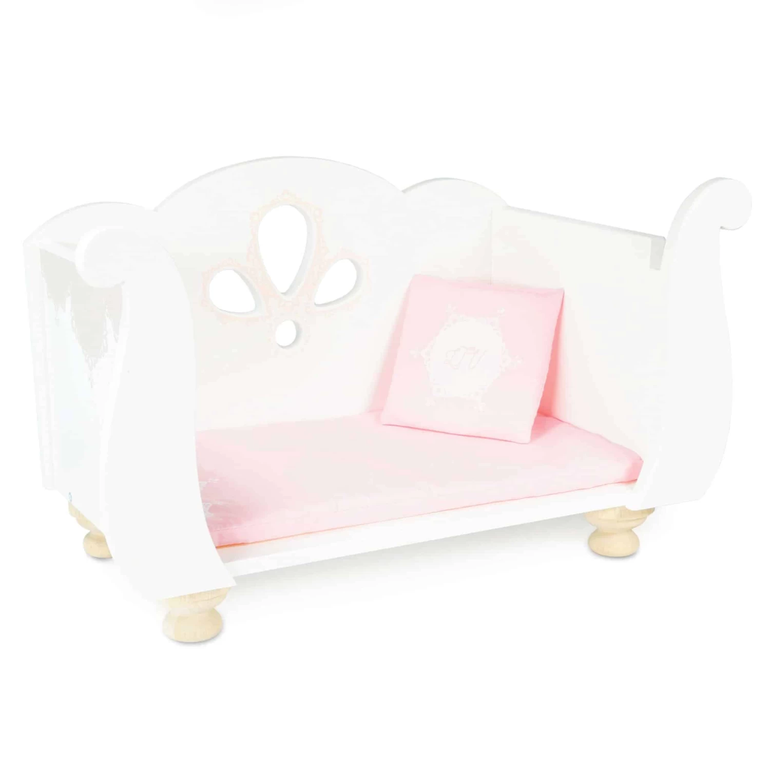 Le Toy Van Sleigh Doll Cot And Crib 4 Le Toy Van Sleigh Doll Cot And Crib - Image 2