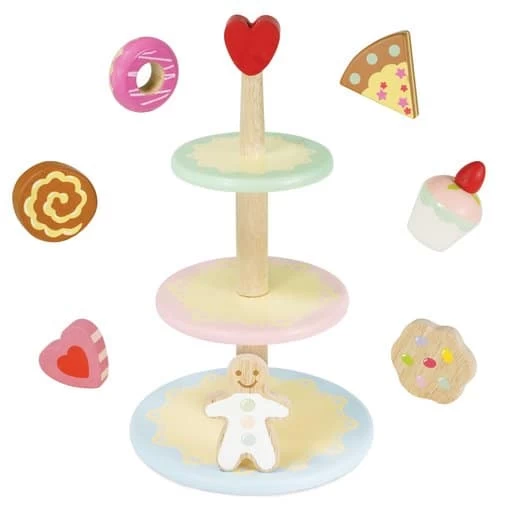 Le Toy Van Three Tier Cake Stand 4 Le Toy Van Three Tier Cake Stand - Image 2