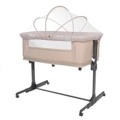 Lorelli Milano Bedside Crib/ Playpen – Beige -Baby Products Shop Lorelli Milano Crib Beige 1