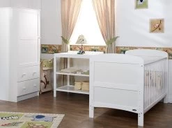 Obaby Grace 3 Piece Room Set – White