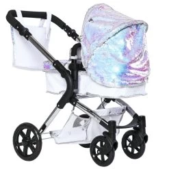 Roma Polly Amy Childs Single Dolls Pram – Mermaid 3+ Years 78cm -Baby Products Shop Roma Polly Amy Childs Single Dolls Pram Mermaid 3 years 78cm 1