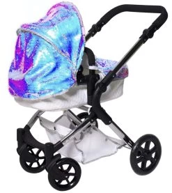 Baby Products Shop -Baby Products Shop Roma Polly Amy Childs Single Dolls Pram Mermaid 3 years 78cm 12