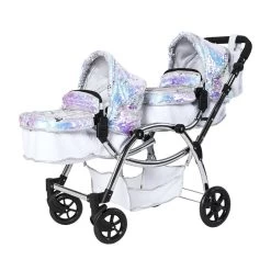 Baby Products Shop -Baby Products Shop Roma Polly Amy Childs Twin Dolls Pram Mermaid 3 years 88cm 2