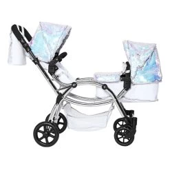 Roma Polly Amy Childs Twin Dolls Pram -Baby Products Shop Roma Polly Amy Childs Twin Dolls Pram Mermaid 3 years 88cm 9