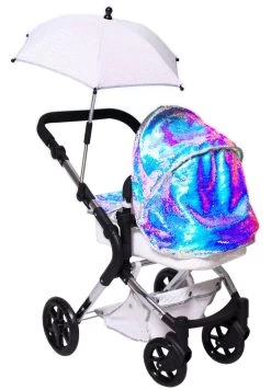 Roma Polly Sparkle White Parasol -Baby Products Shop Roma Polly Sparkle White Parasol 2