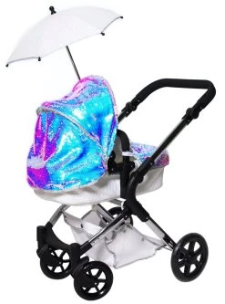 Roma Polly Sparkle White Parasol -Baby Products Shop Roma Polly Sparkle White Parasol 4