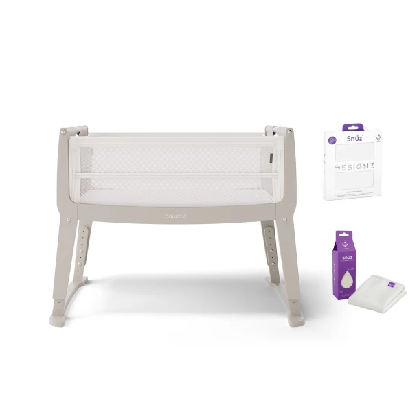 SnuzPod Studio Newborn Bundle – Oslo Grey 3 SnuzPod Studio Newborn Bundle – Oslo Grey