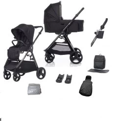 Didofy Stargazer 9 Pram Bundle – Black