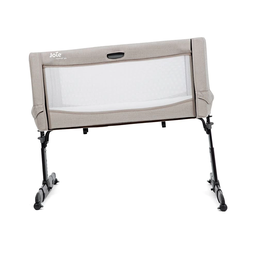 Joie Roomie GO Bedside Crib (Black Frame) – Clay 5 Joie Roomie GO Bedside Crib (Black Frame) – Clay - Image 3