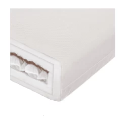 Obaby Astrid Cot Bed – White/Oak -Baby Products Shop Tranquilo Bebe DualTech Pocket Spring mattress 1 44