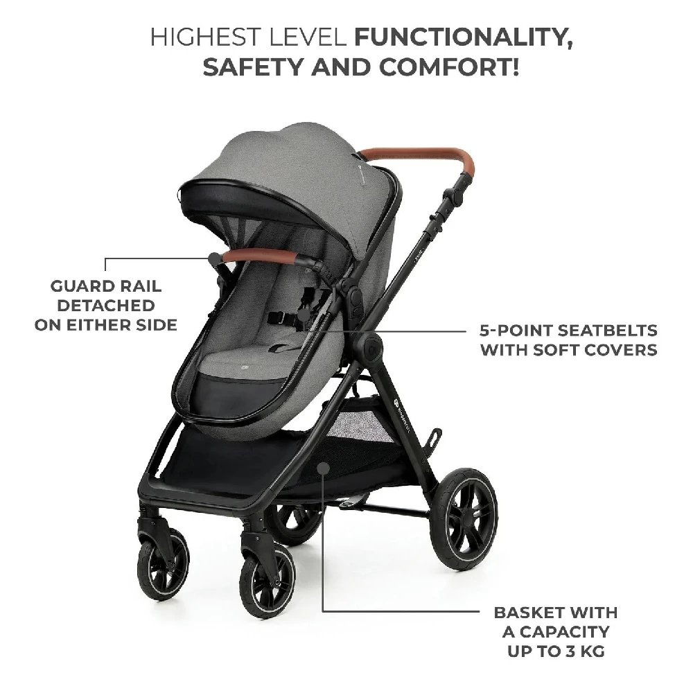 Kinderkraft ESME Travel System Grey 8 Kinderkraft ESME Travel System Grey - Image 6