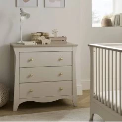 CuddleCo Clara Ultimate 6 Piece Nursery Set Bundle – Cashmere/Ash -Baby Products Shop VSGDEHRJTK