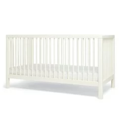 Mamas & Papas Solo Cot Bed And Mattress – White