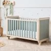 Tutti Bambini Kuba Cot Bed – Pickled Oak/Sage Weave