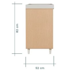 Tutti Bambini Fika 3 Piece Room Set – Light Oak/White Sand -Baby Products Shop ZVSDHFRJT