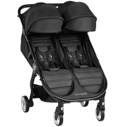 Baby Jogger Pitch Black City Tour 2 Double Pushchair