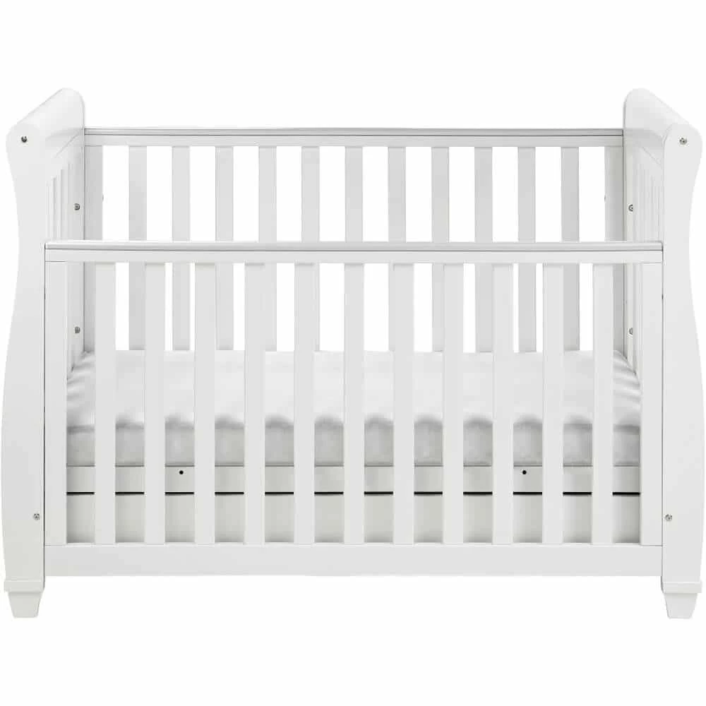 Babymore Eva Dropside Cot Bed/Cot Top Changer/Mattress – White 5 Babymore Eva Dropside Cot Bed/Cot Top Changer/Mattress – White - Image 3