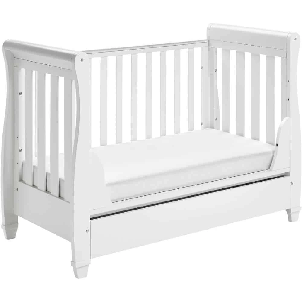 Babymore Eva Dropside Cot Bed/Cot Top Changer/Mattress – White 7 Babymore Eva Dropside Cot Bed/Cot Top Changer/Mattress – White - Image 5