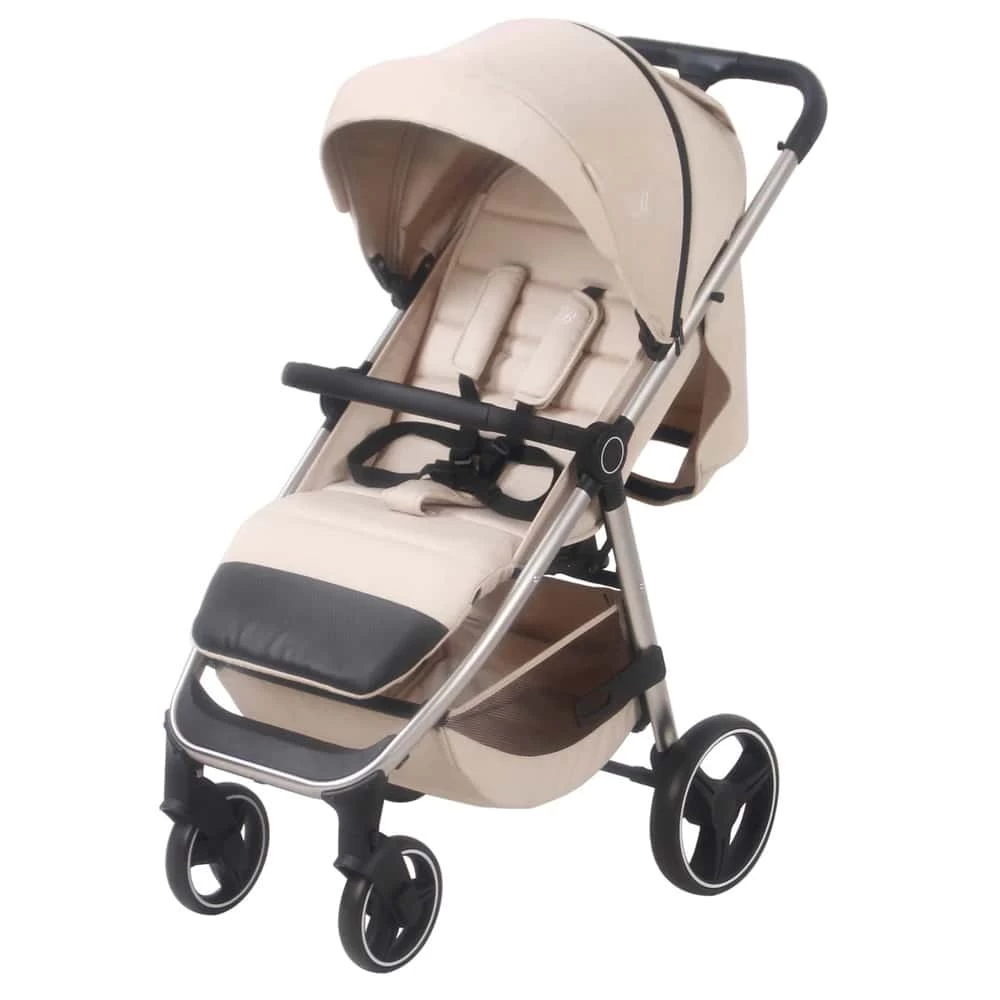 My Babiie MB160 Oatmeal Plus Pushchair 4 My Babiie MB160 Oatmeal Plus Pushchair - Image 2