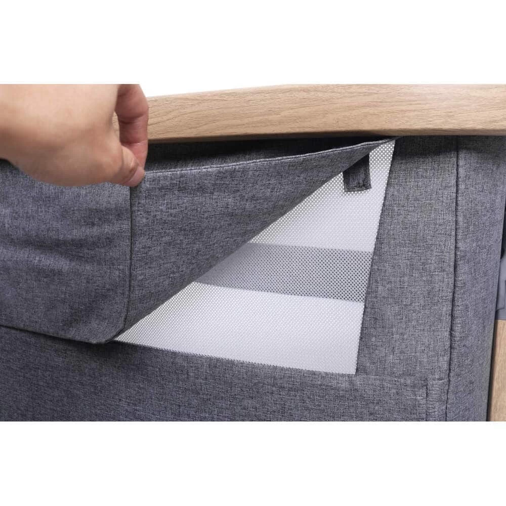 CoZee Air Bedside Crib – Oak 7 CoZee Air Bedside Crib – Oak - Image 5