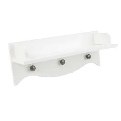 CuddleCo Clara 5 Piece Nursery Set – White -Baby Products Shop cuddleco clara shelf 3