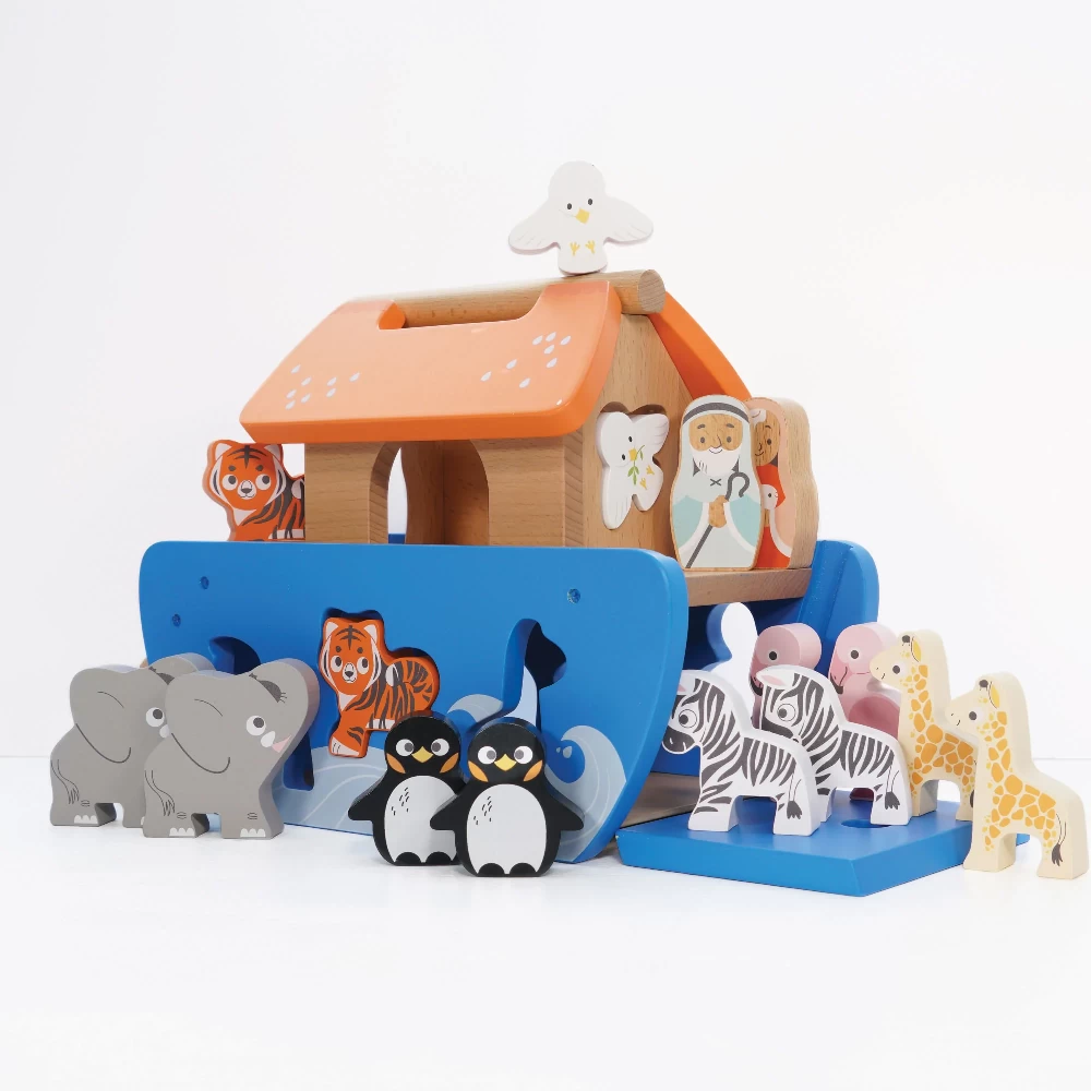 Le Toy Van Noah’s Shape Sorter 4 Le Toy Van Noah’s Shape Sorter - Image 2