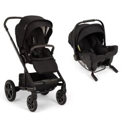 Nuna Mixx Next Pushchair And URBN Car Seat – Caviar
