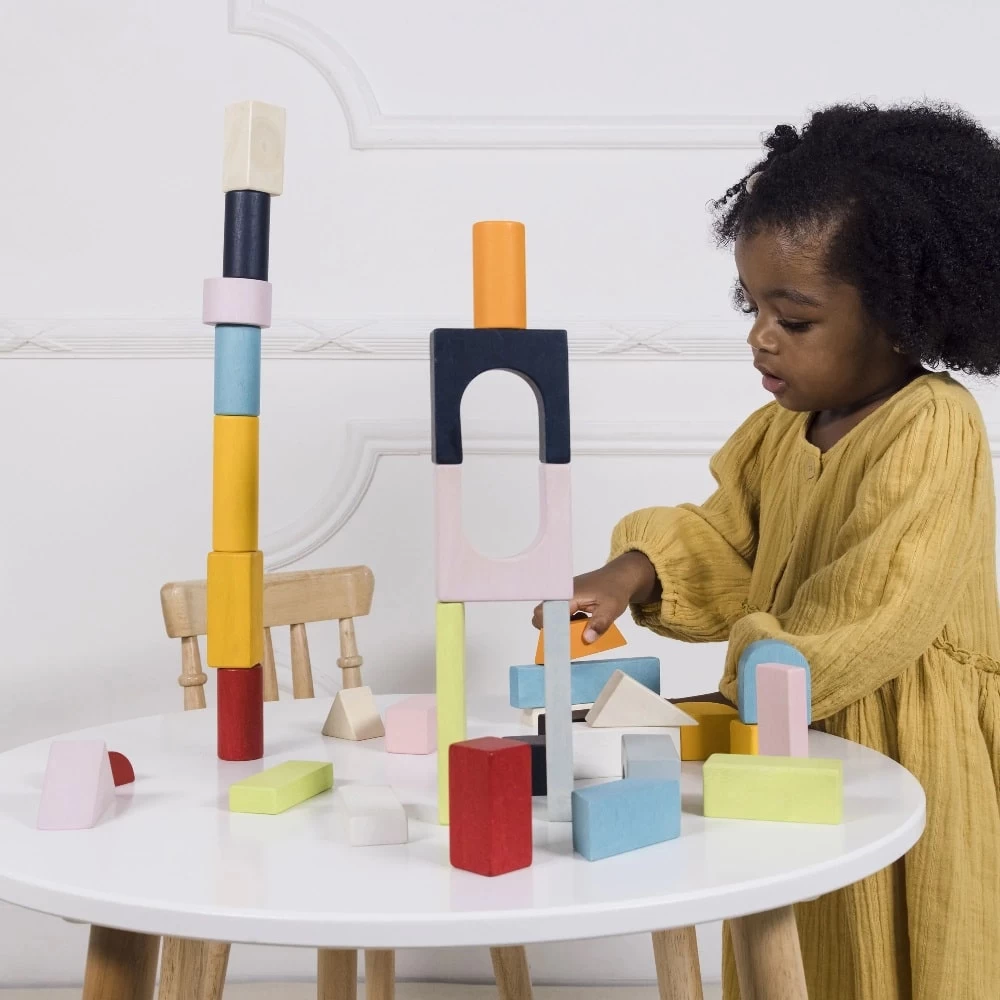 Le Toy Van 60 Building Blocks And Cotton Bag 8 Le Toy Van 60 Building Blocks And Cotton Bag - Image 6