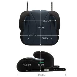 Kinderkraft Car Seat I-BOOST Black 13 Kinderkraft Car Seat I-BOOST Black -Baby Products Shop dghrtu6