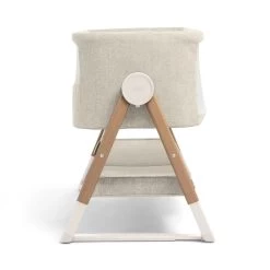 Mamas & Papas Lua Bedside Crib Fawn Bundle Oat And Spot -Baby Products Shop erw46