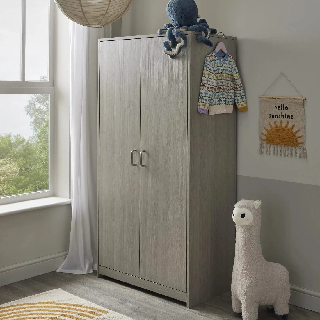 Babymore Caro 4-1 Cot Bed 3 Piece Nursery Set – Grey Wash 9 Babymore Caro 4-1 Cot Bed 3 Piece Nursery Set – Grey Wash - Image 7