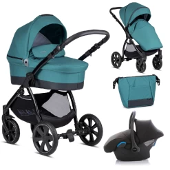 Noordi Sole Go 3in1 Travel System – Teal
