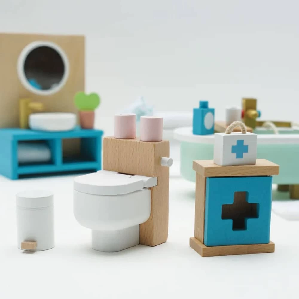 Le Toy Van Doll House Bathroom 6 Le Toy Van Doll House Bathroom - Image 4