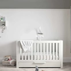 Mamas & Papas Franklin Cotbed – White Wash