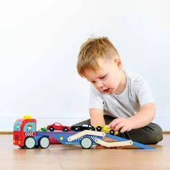 Le Toy Van Race Car Transporter -Baby Products Shop gv